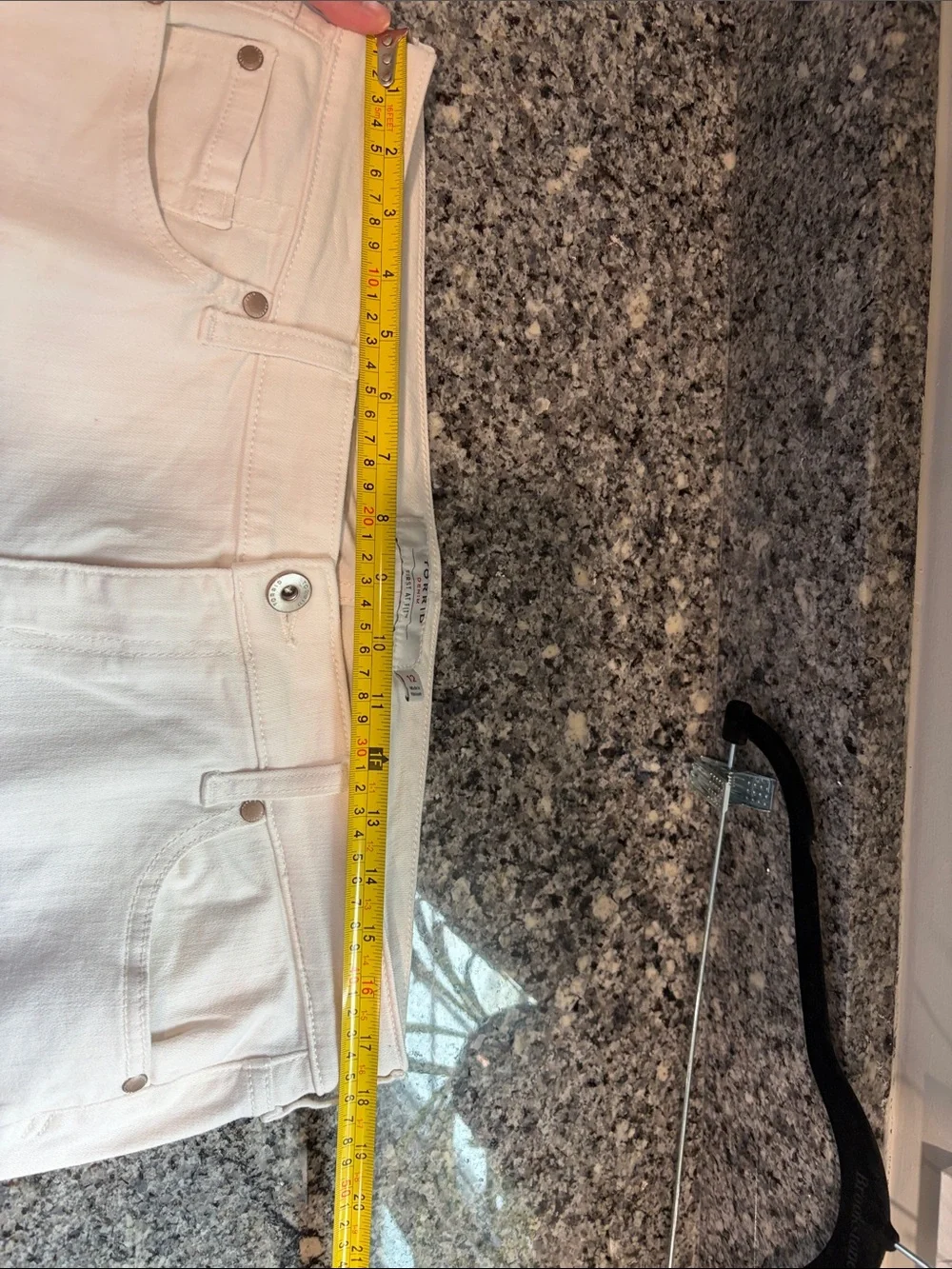 White Women's Jeans - Classic Fit - Picture 13 of 14